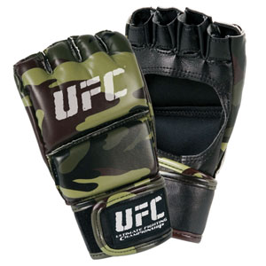 camo mma gloves